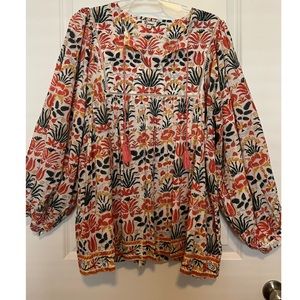 Block Print Roller Rabbit Style Tunic